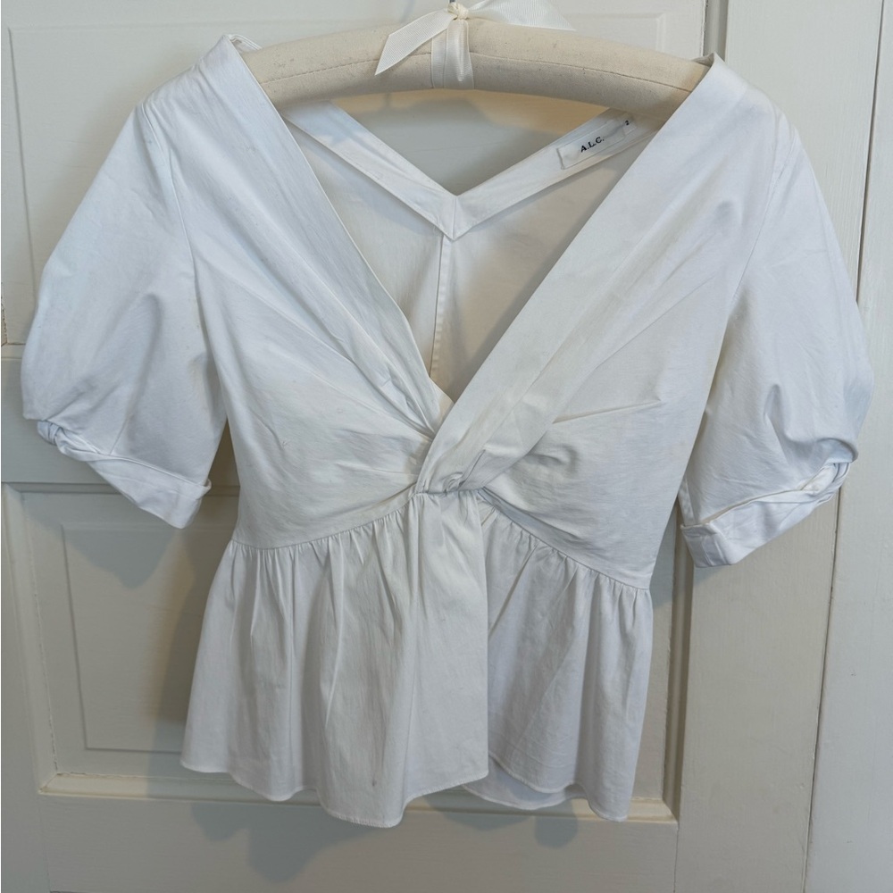 A.L.C. Women's White Blouse